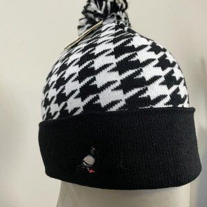 Timberland Black/White Fair Isle Winter Men's Beanie Hat 1411x2519 SIZE 1